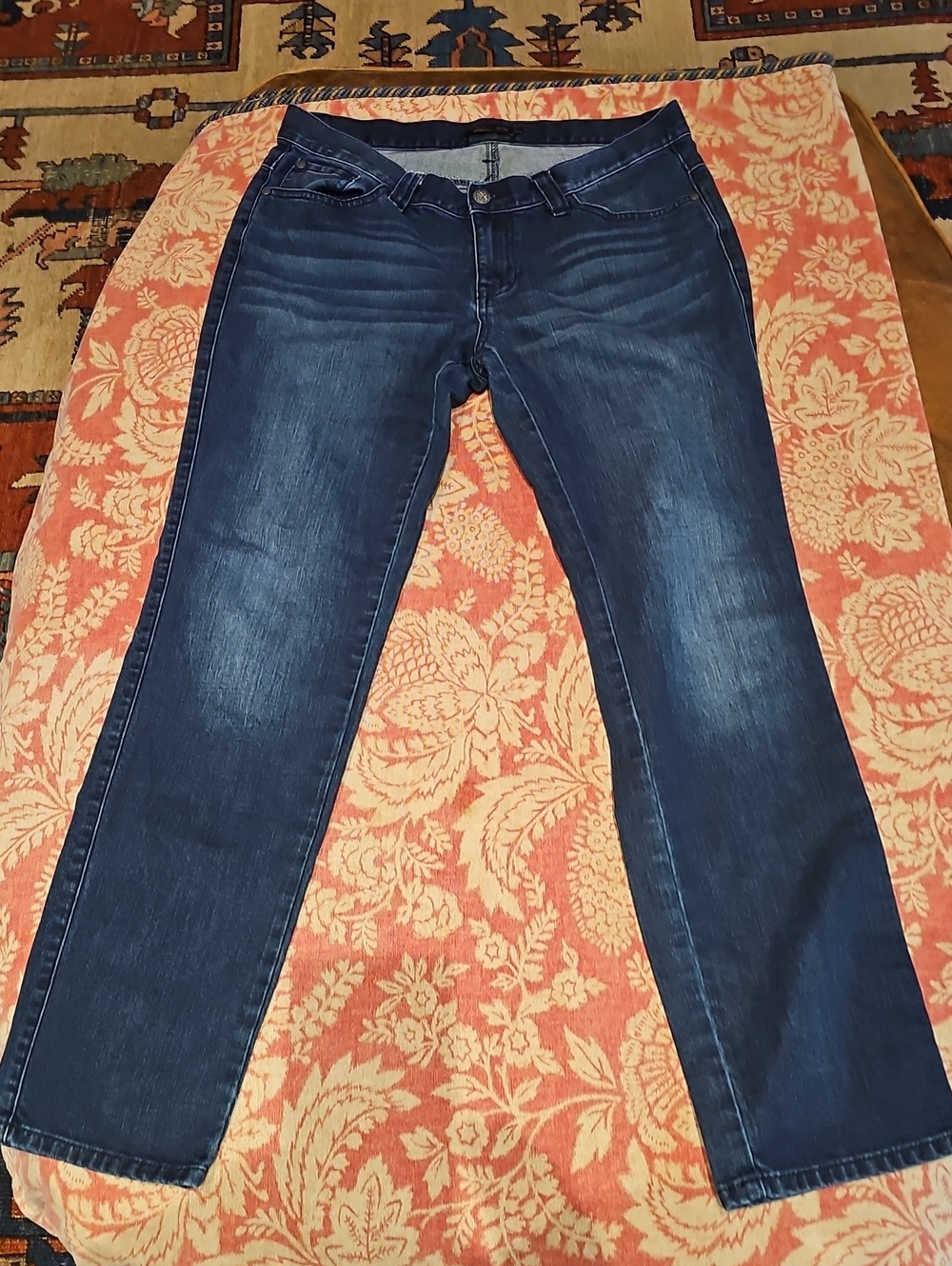 Prana DarkBlue Straight-Leg Women’s Jeans
